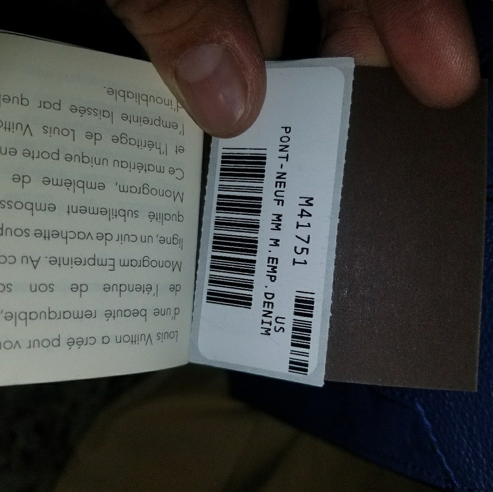 LOUIS VUITTON PONT-NEUF MM Purse - Picture 5 of 5